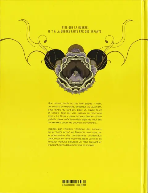 Verso de l'album Le Divin