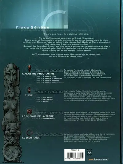 Verso de l'album Fides Tome 3 Inferna