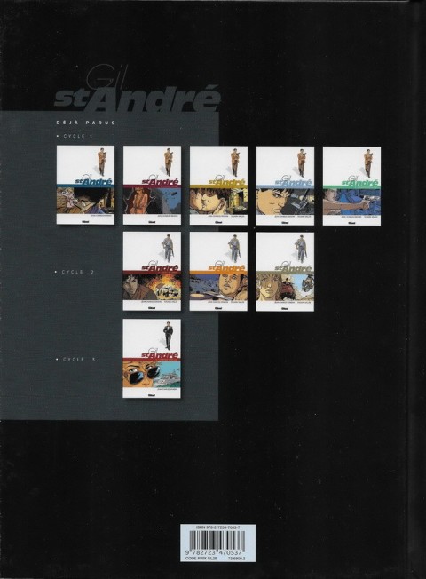 Verso de l'album Gil St André Tome 9 L'héritage sanglant