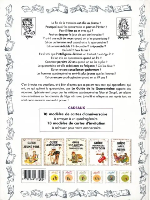 Verso de l'album Le Guide Tome 6 Le guide de la quarantaine
