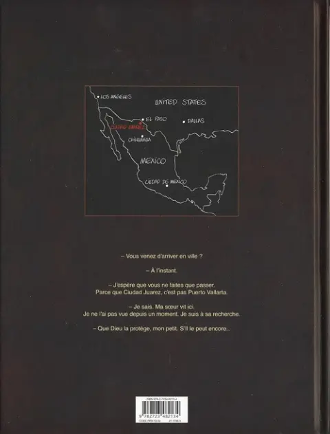 Verso de l'album Juarez