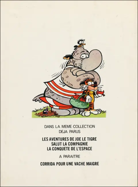 Verso de l'album La Jungle en folie Tome 3 La conquête de l'espace