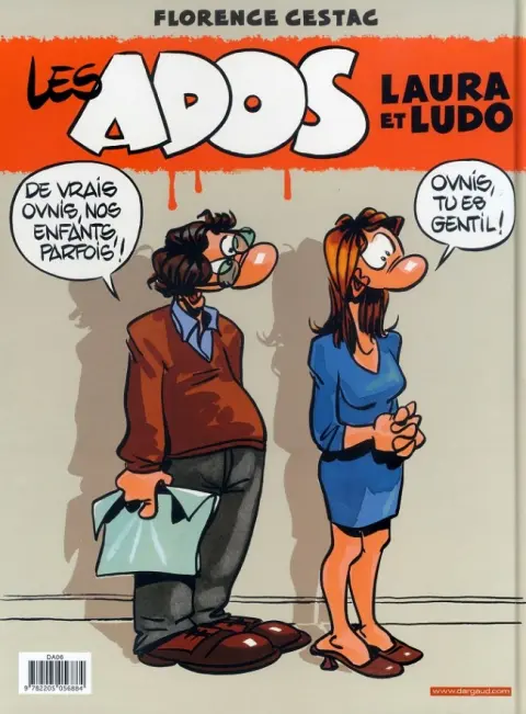 Verso de l'album Les Ados Tome 1 Laura et Ludo