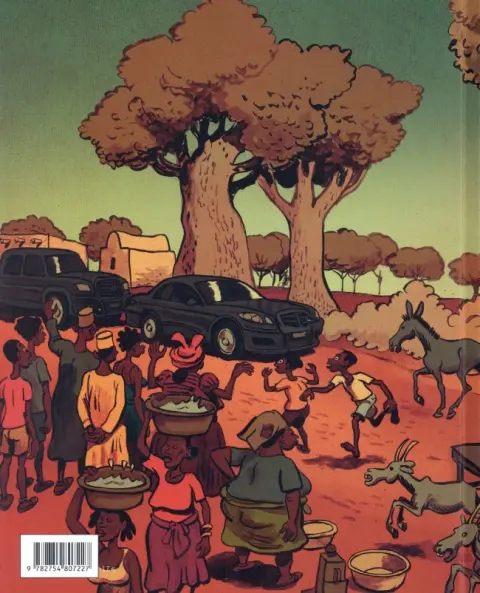 Verso de l'album Le Landais volant Tome 4 Le blanc qui parle tout seul
