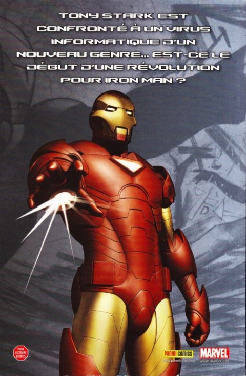Verso de l'album Marvel - Les grandes sagas Tome 3 Iron Man