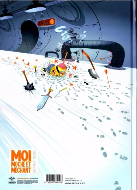 Verso de l'album Les Minions Tome 1 Banana !