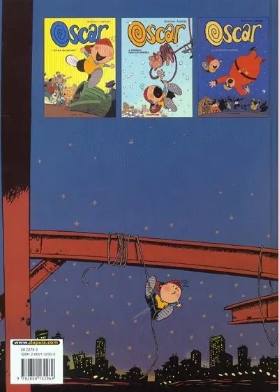 Verso de l'album Oscar Tome 3 Les Gadjos du cirque