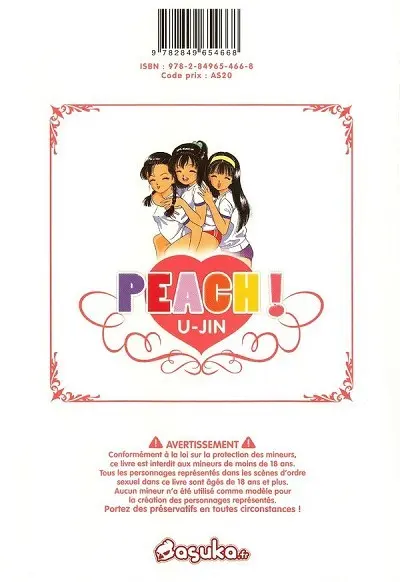 Verso de l'album Peach ! 5