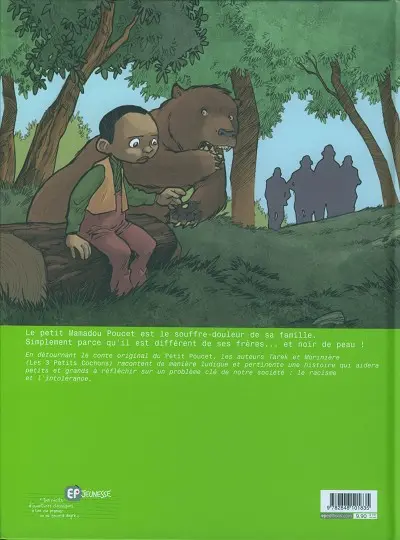 Verso de l'album Le Petit Mamadou Poucet