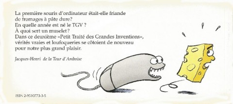 Verso de l'album Petit traité des grandes inventions Tome 2