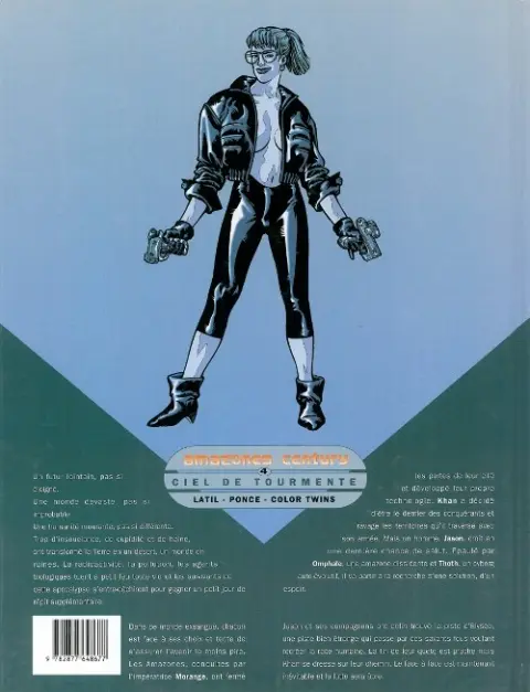 Verso de l'album Amazones Century Tome 4 Ciel de tourmente