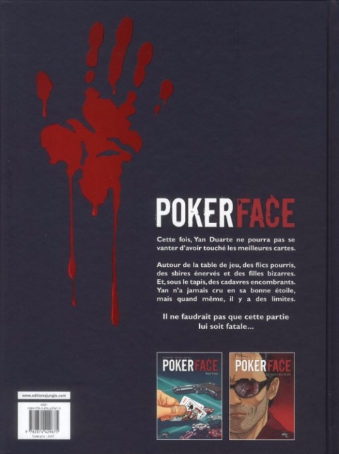 Verso de l'album Poker Face Tome 2 La main du mort