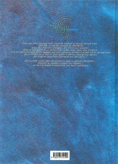 Verso de l'album Les Prophéties Elween Tome 3 Shadrin