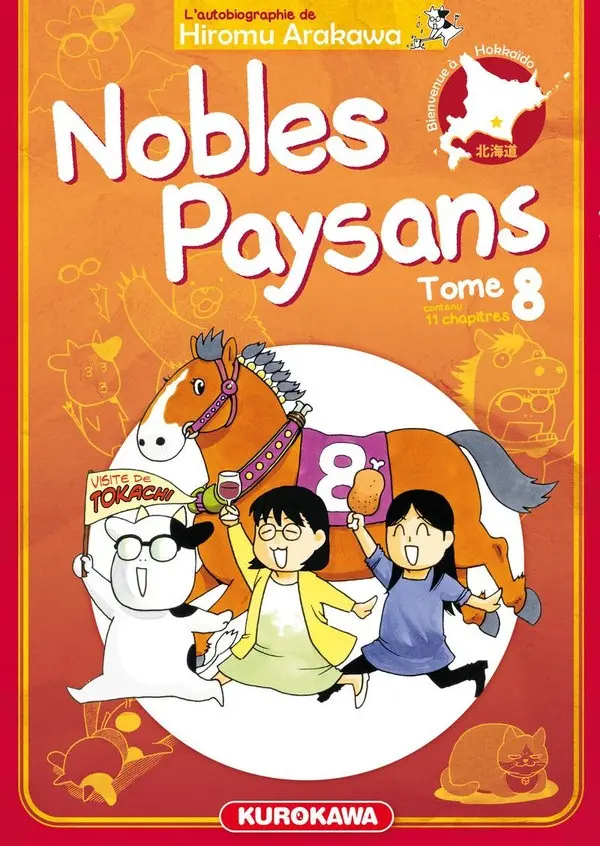 Couverture de l'album Nobles paysans Tome 8