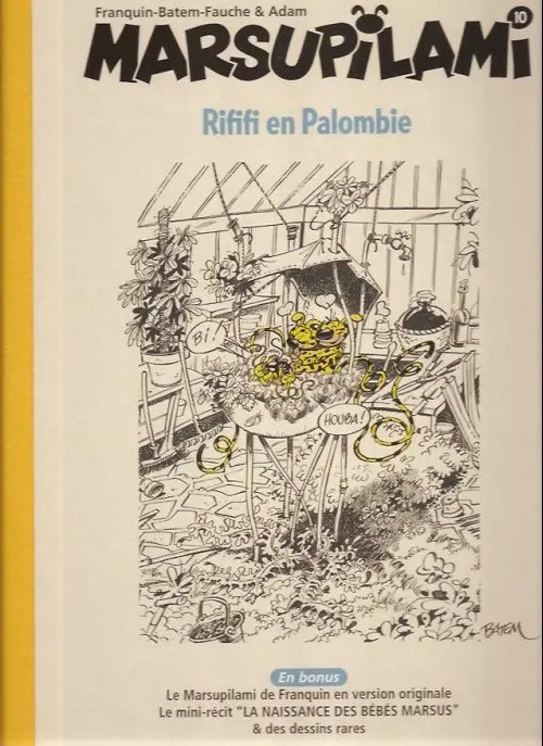 Couverture de l'album Marsupilami Tome 10 Rififi en palombie