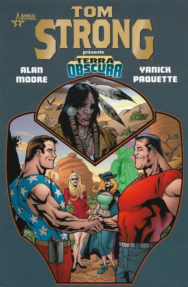Couverture de l'album Tom Strong Terra Obscura