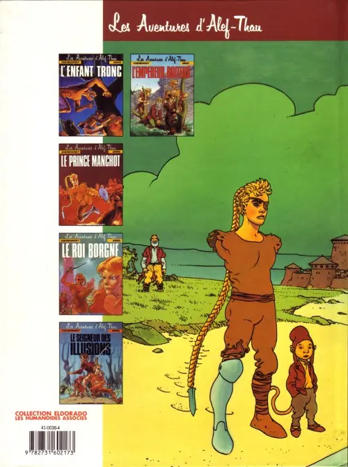 Verso de l'album Les aventures d'Alef-Thau Tome 1 L'enfant tronc