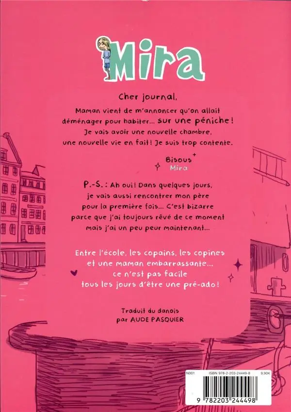 Verso de l'album Mira 2 Ma vie sur une péniche