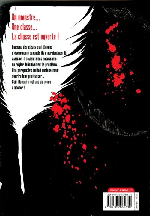 Verso de l'album Lesson of the Evil 6