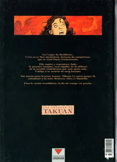 Verso de l'album Les Voyages de Takuan Tome 5 La Mère des douleurs