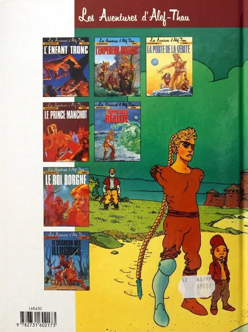 Verso de l'album Les aventures d'Alef-Thau Tome 1 L'enfant tronc