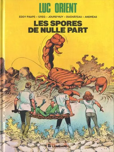 Couverture de l'album Luc Orient Tome 17 Les spores de nulle part
