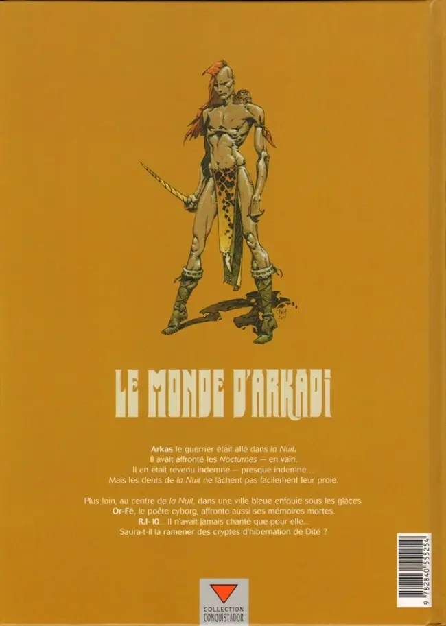 Verso de l'album Le monde d'Arkadi Tome 2 Le grand extérieur