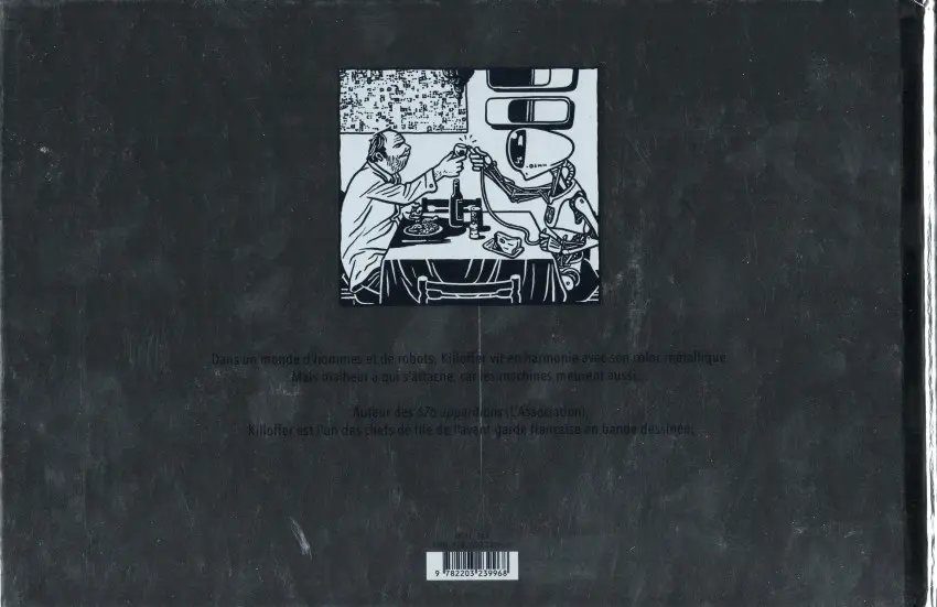 Verso de l'album En chair et en fer