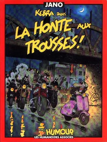 Couverture de l'album Kebra Tome 4 La honte aux trousses !