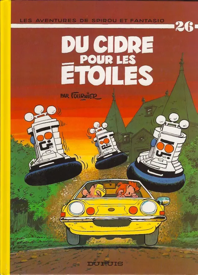 Couverture de l'album Spirou et Fantasio Tome 26 Du cidre pour les étoiles