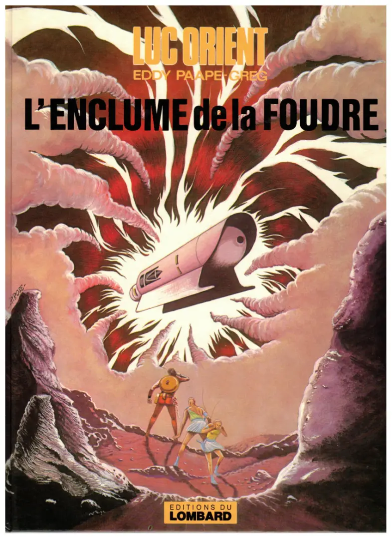 Couverture de l'album Luc Orient Tome 13 L'enclume de la foudre