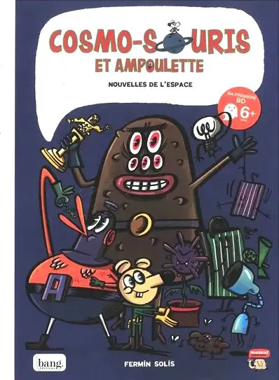 Couverture de l'album Cosmo-souris et ampoulette Tome 6 Nouvelles de l'espace