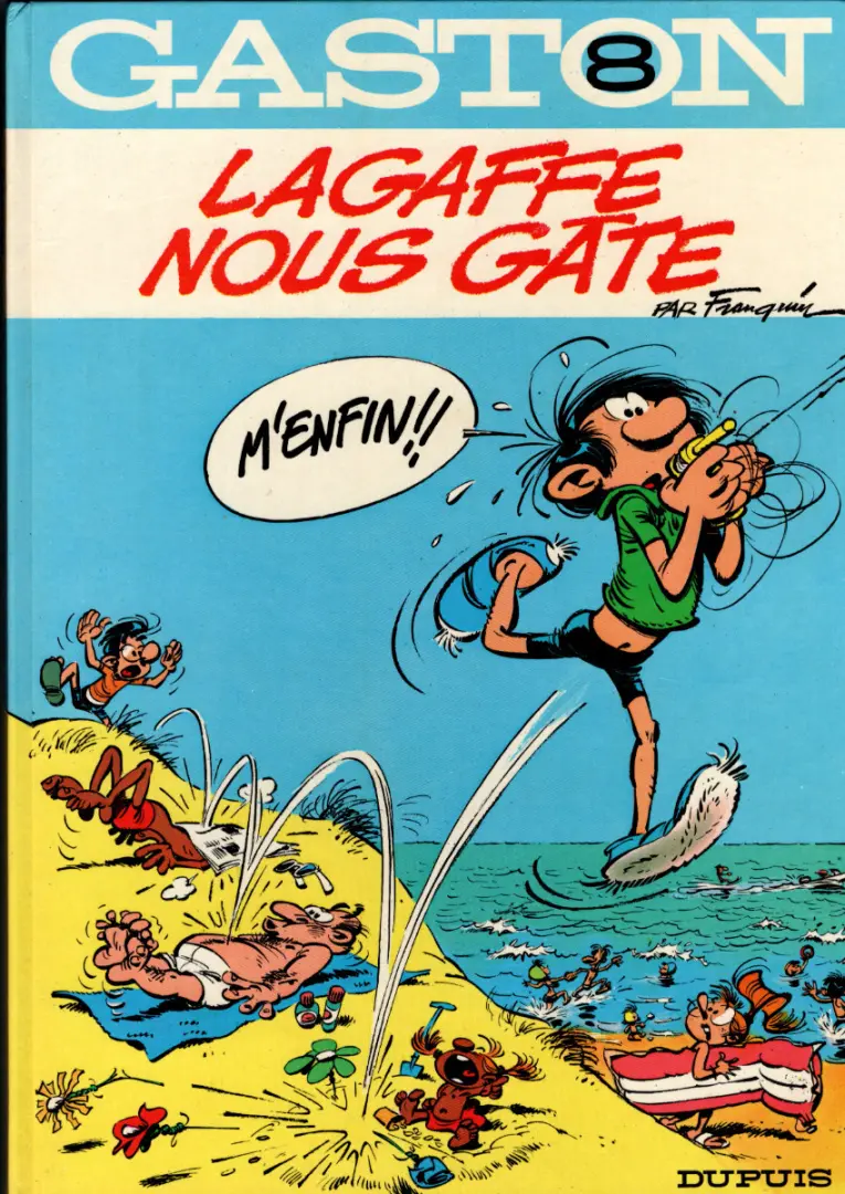 Couverture de l'album Gaston Tome 8 Lagaffe nous gâte