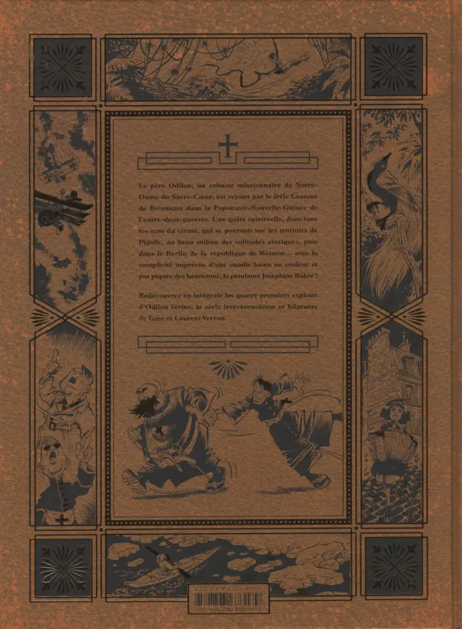 Verso de l'album Les exploits d'Odilon Verjus Intégrale 1