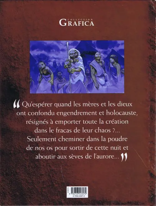 Verso de l'album Hariti Tome 3 Toutes les sèves de l'Aurore