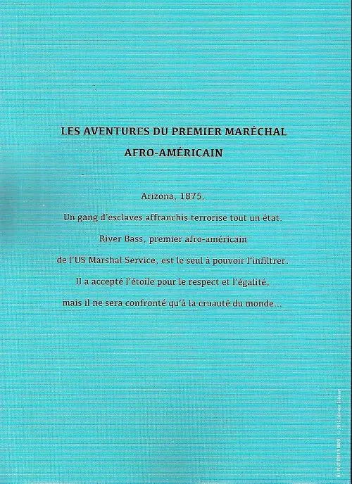 Verso de l'album Marshal Bass Tome 1 Black & white