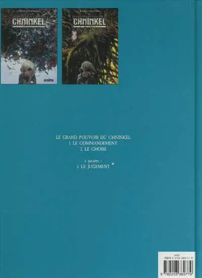 Verso de l'album Le Grand pouvoir du Chninkel Tome 2 Le choisi