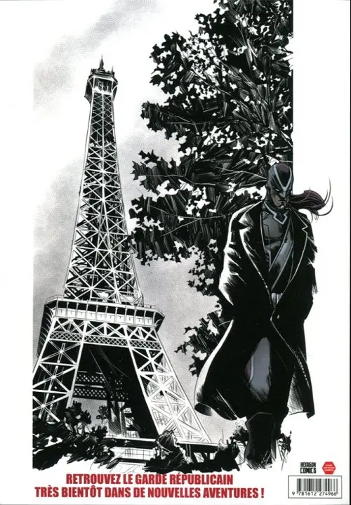 Verso de l'album Le Garde républicain #6 Révélations 2 / Les origines 3