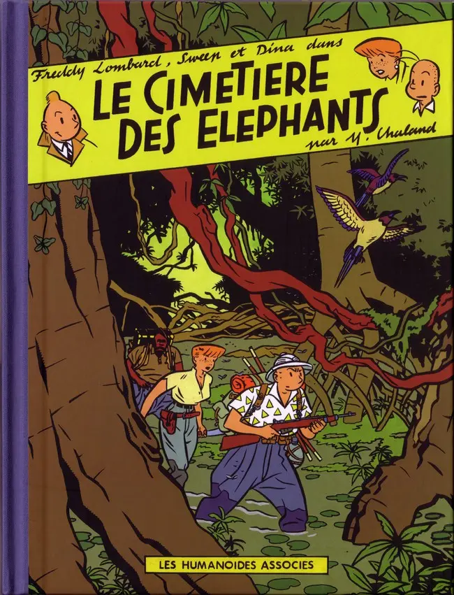 Couverture de l'album Freddy Lombard Tome 2 Le cimetière des éléphants