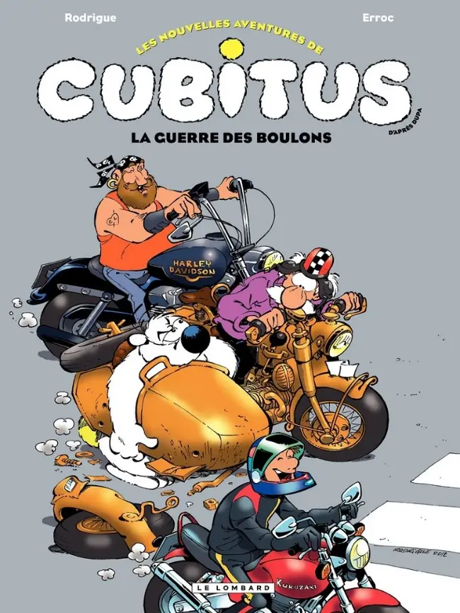 Couverture de l'album Les nouvelles aventures de Cubitus Tome 8 La guerre des boulons