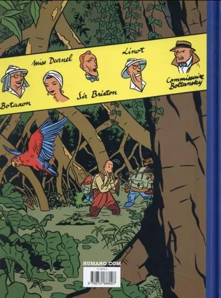 Verso de l'album Freddy Lombard Tome 2 Le cimetière des éléphants