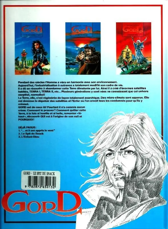 Verso de l'album Gord Tome 2 Le spit du snack