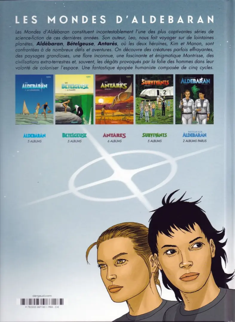 Verso de l'album Bételgeuse Tome 1 La planète