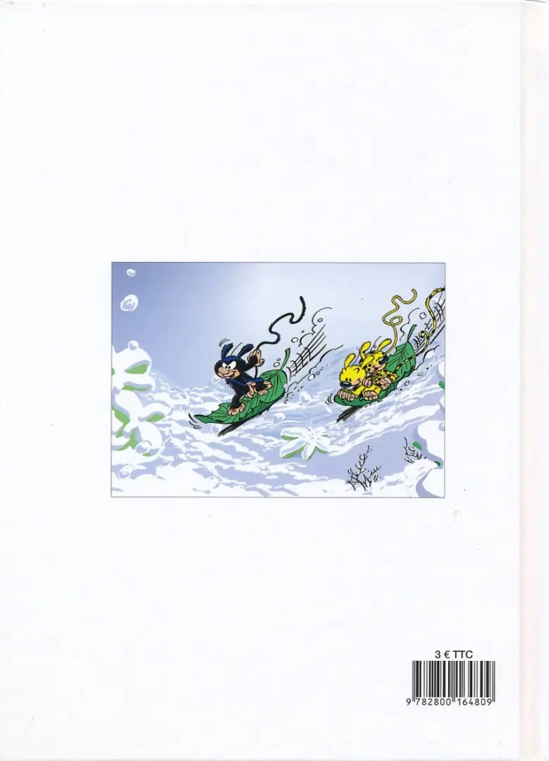 Verso de l'album Marsupilami Tome 19 Magie blanche