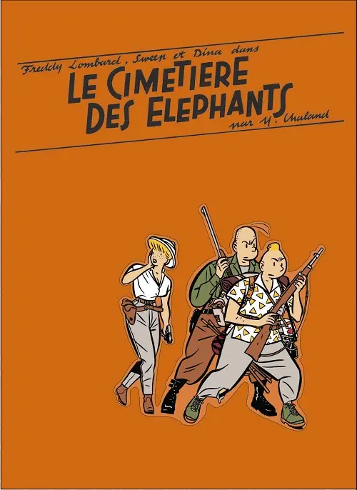Couverture de l'album Freddy Lombard Tome 2 Le cimetière des éléphants