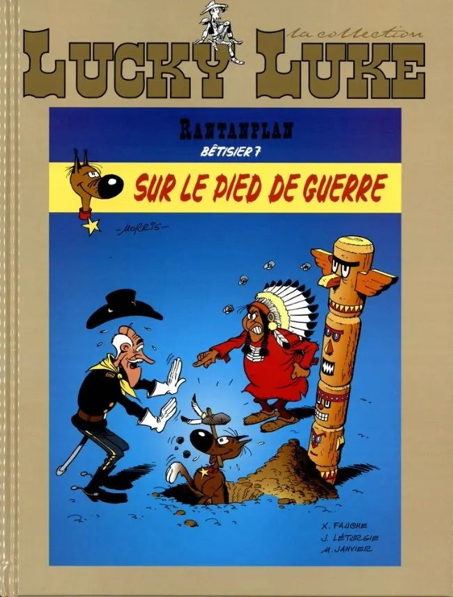 Couverture de l'album Lucky Luke La collection Tome 91 Rantanplan - Sur le pied de guerre
