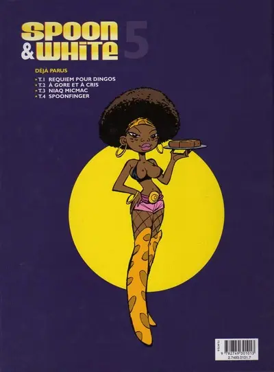 Verso de l'album Spoon & White Tome 5 Funky Junky
