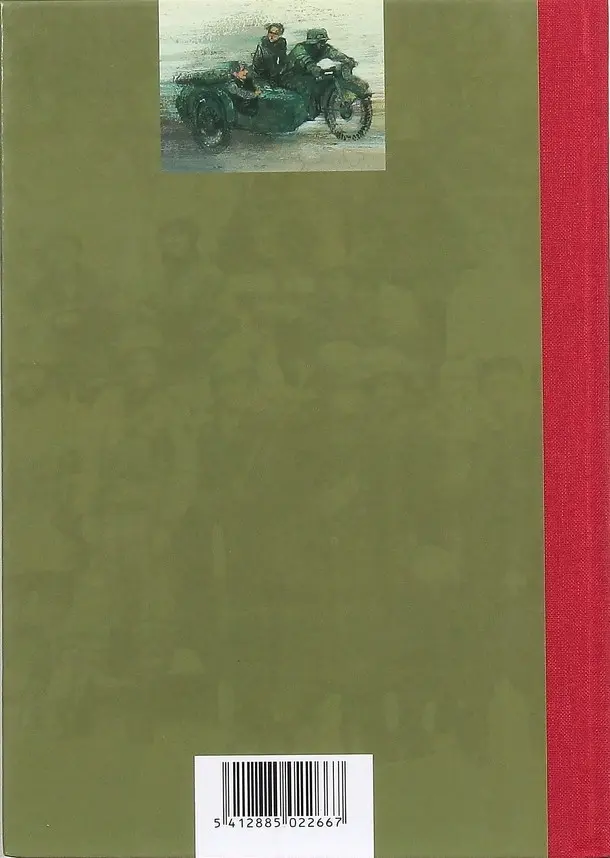 Verso de l'album Rosinski - A l'avant poste