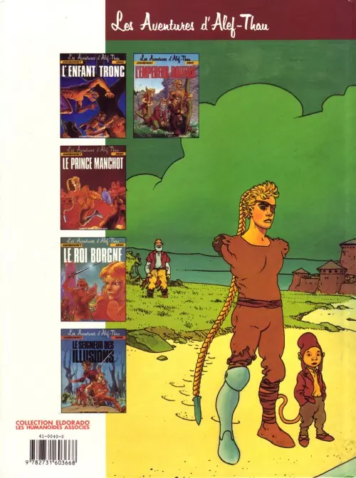 Verso de l'album Les aventures d'Alef-Thau Tome 3 Le roi borgne