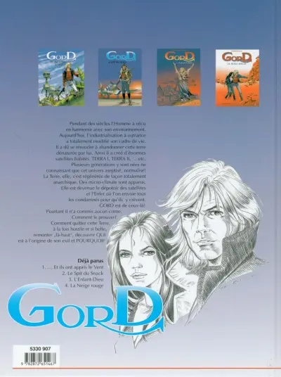 Verso de l'album Gord Tome 2 Le spit du snack